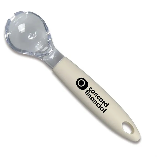 Ice cream scoop with a solid color handle.... from ASI 54040 Fey Promo / Mi Line by Fey