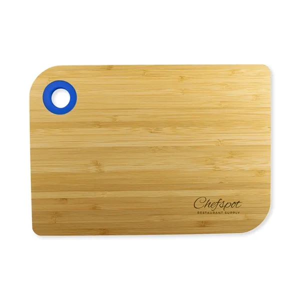 Mini bamboo cutting board that measures 7.12"H x 10.06"W with laser... from ASI 54040 Fey Promo / Mi Line by Fey