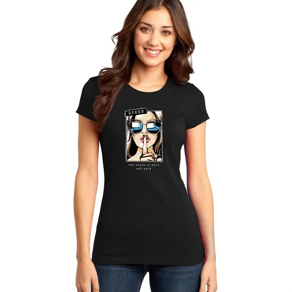 DISTRICT WOMEN'S FITTED VERY IMPORTANT TEE... from ASI 30208 A P Specialties / AP Specialties