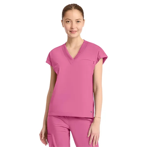 Infinity Pursuit - Women's 1-Pocket V-Neck Dolman Top... from ASI 86018 Scrub Authority