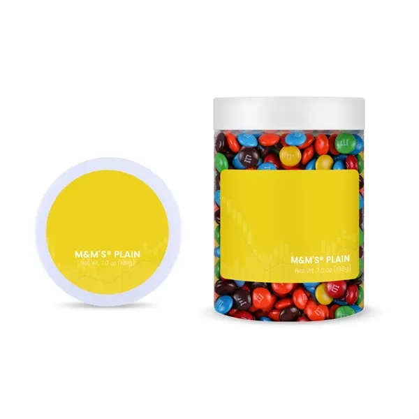 Milk chocolate M&M's® candy in a 7 oz large jar.... from ASI 61966 HPG / SugarSpot
