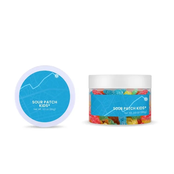 Classic Sour Patch Kids® candy in a 3 oz small jar.... from ASI 61966 HPG / SugarSpot