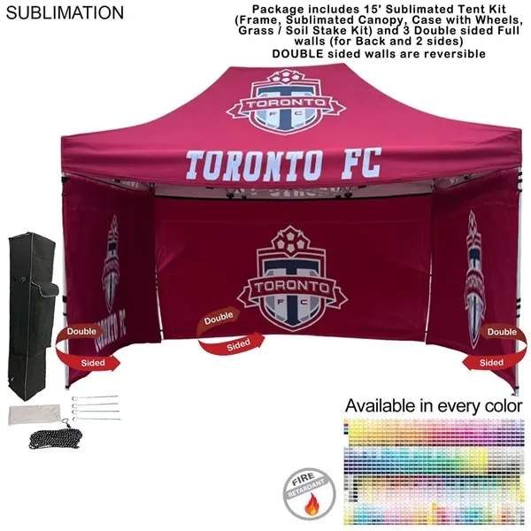 48Hr Quick Ship -Full privacy tent package, 15' tent kit, 3... from ASI 53509 FIEL-Fairdeal Import & Export