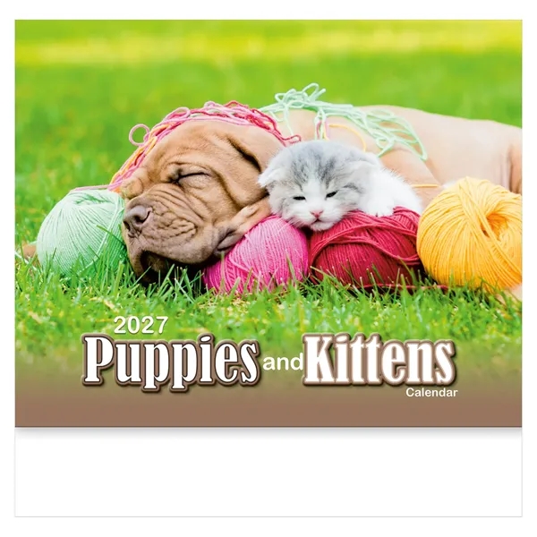 13 month puppies and kittens calendar.... from ASI 61966 HPG / Beacon Promotions HPG Gold