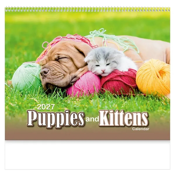 13 month puppies and kitten calendar.... from ASI 61966 HPG / Beacon Promotions HPG Gold