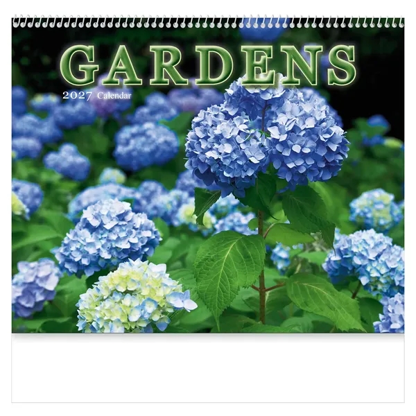 13 month flowers and gardens calendar.... from ASI 61966 HPG / Beacon Promotions HPG Gold