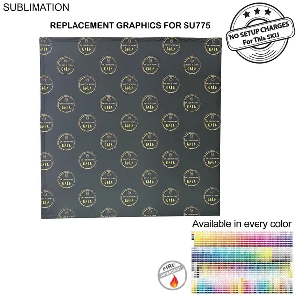 72Hr Fast Ship - Replacement graphics for 7.5' straight wall with... from ASI 53509 FIEL-Fairdeal Import & Export