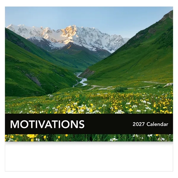 13 month motivation word and quote calendar.... from ASI 61966 HPG / Beacon Promotions HPG Gold