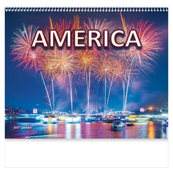 13 month American pride calendar.... from ASI 61966 HPG / Beacon Promotions HPG Gold