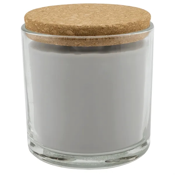 14 oz. Weathered Oak Candle in a Glass Holder with Cork... from ASI 74601 Calico