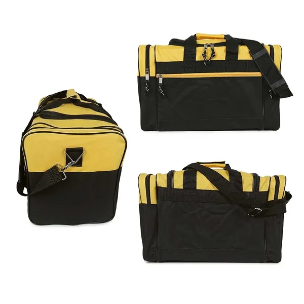 17" duffle bag with adjustable shoulder strap... from ASI 31517 Admart Products / Admart Line