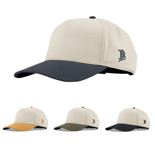 Water-repellent canvas 5-panel hat with vintage fade and minimalist style, ideal... from ASI 72657 Active Life Promo / Active Life