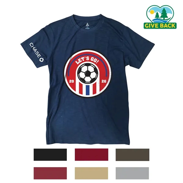 Soccer ACE Slub T-Shirt S/S Crew Neck - Unisex... from ASI 44900 NC Custom (CI/Lanco) / Lanco ACE USA
