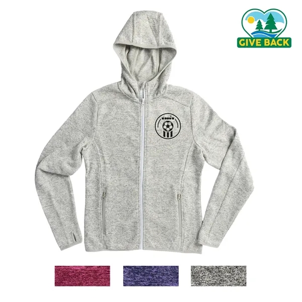 Soccer ACE Ladies' Melange Sweater Fleece... from ASI 44900 NC Custom (CI/Lanco) / ACE USA