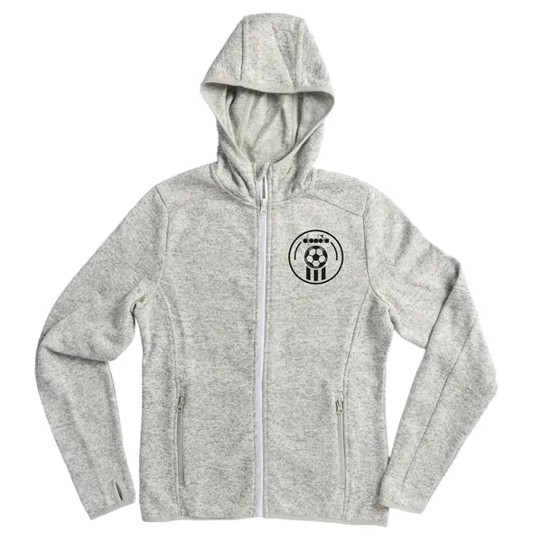 Soccer ACE Ladies' Melange Sweater Fleece... from ASI 44900 NC Custom (CI/Lanco) / ACE USA