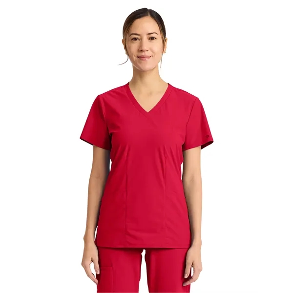 Infinity Pursuit - Women's 2-Pocket V-Neck Top... from ASI 86018 Scrub Authority