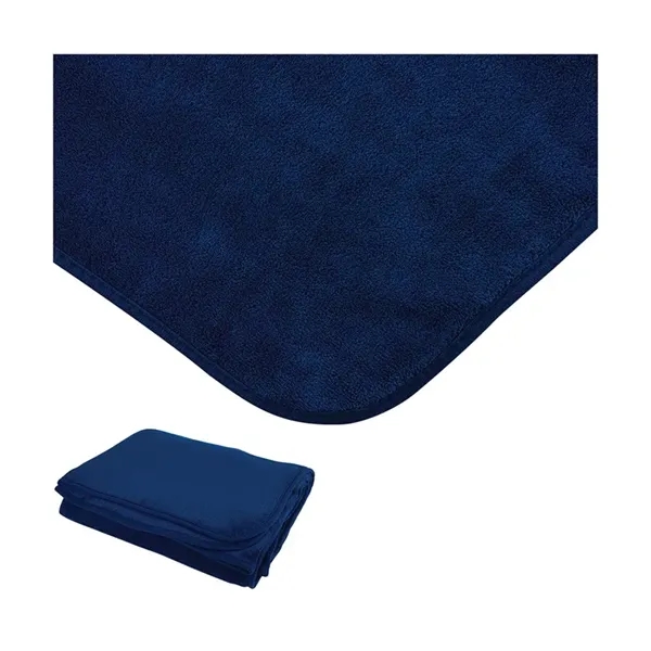 Brookshire Micro-Plush Blanket... from ASI 67866 Logomark/Valumark