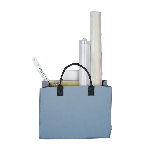 Remy Recycled Gussetted Tote Bag... from ASI 67866 Logomark/Valumark