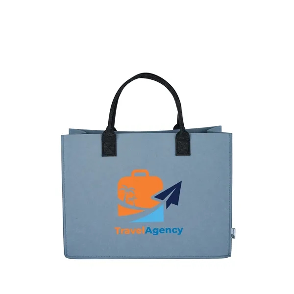 Remy Recycled Gussetted Tote Bag... from ASI 67866 Logomark/Valumark