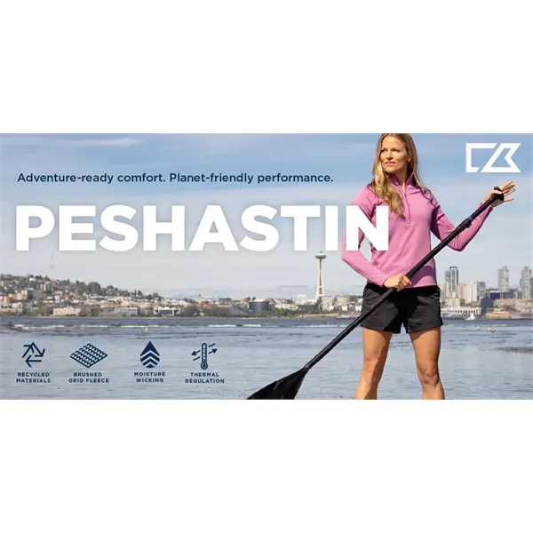 Cutter & Buck Peshastin Eco Fleece Recycled Womens Full Z...... from ASI 47965 Cutter & Buck