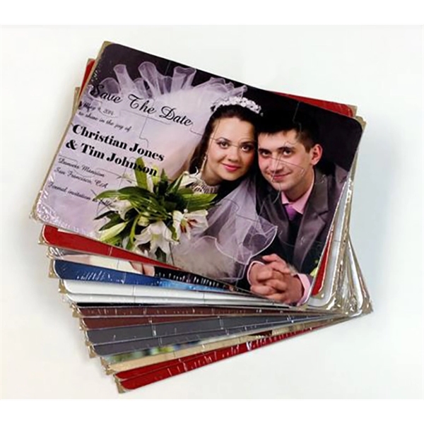 7" x 5" x .075" 12-piece puzzle created from custom photo... from ASI 92531 Unique Custom Products / UCP