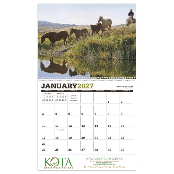 American West by Tim Cox... from ASI 40480 Koozie Group / Norwood Triumph Calendar