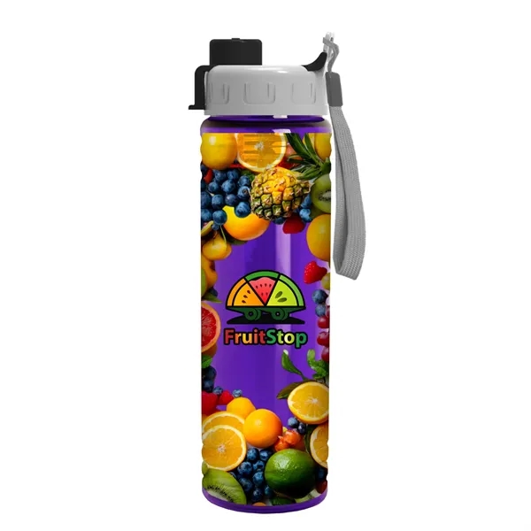 24 oz. Slim Fit UpCycle RPET Bottles with Quick Snap Lid... from ASI 40480 Koozie Group