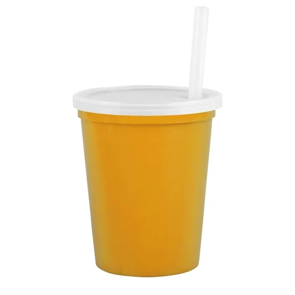 Reusable and recyclable polypropylene sixteen ounce stadium cup.... from ASI 40480 Koozie Group