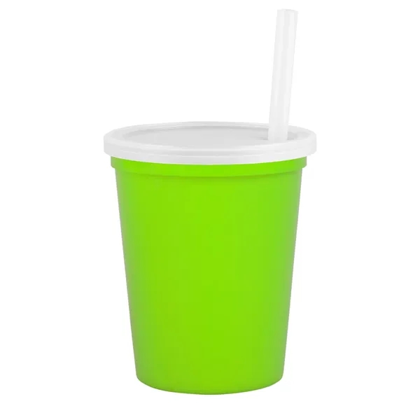 Reusable and recyclable polypropylene sixteen ounce stadium cup.... from ASI 40480 Koozie Group