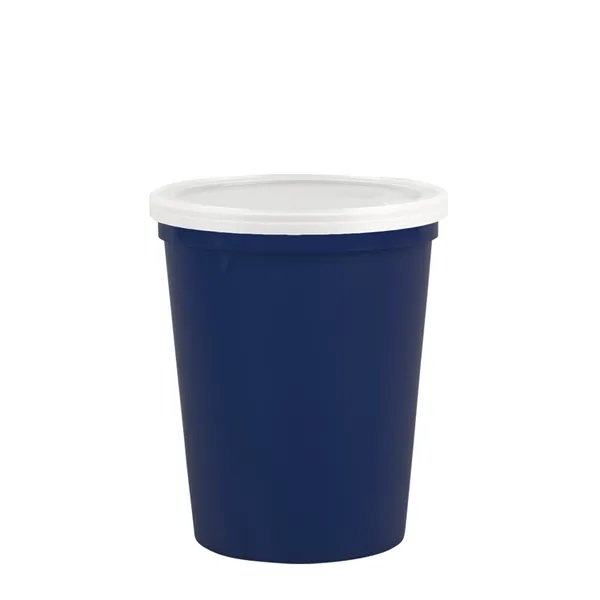 Reusable and recyclable polypropylene sixteen ounce stadium cup.... from ASI 40480 Koozie Group