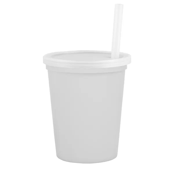 Reusable and recyclable polypropylene sixteen ounce stadium cup.... from ASI 40480 Koozie Group