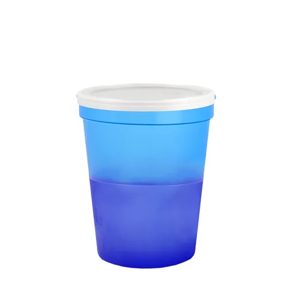 16 oz. color changing stadium cup.... from ASI 40480 Koozie Group