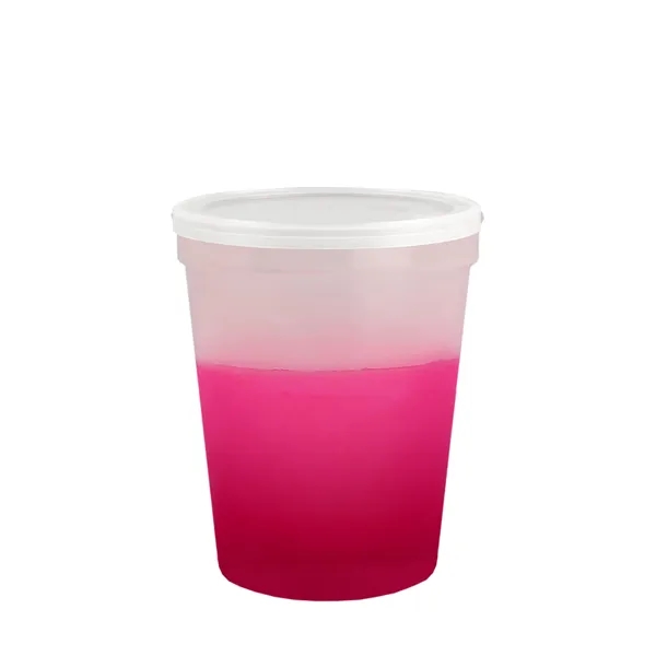 16 oz. color changing stadium cup.... from ASI 40480 Koozie Group