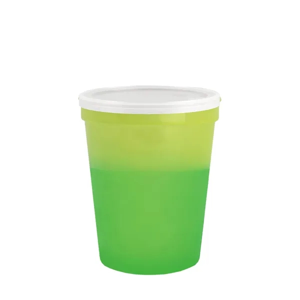 16 oz. color changing stadium cup.... from ASI 40480 Koozie Group