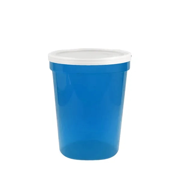 16 oz. translucent smooth-sided stadium cup.... from ASI 40480 Koozie Group