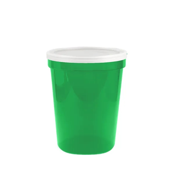 16 oz. translucent smooth-sided stadium cup.... from ASI 40480 Koozie Group