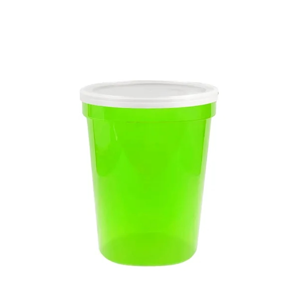 16 oz. translucent smooth-sided stadium cup.... from ASI 40480 Koozie Group