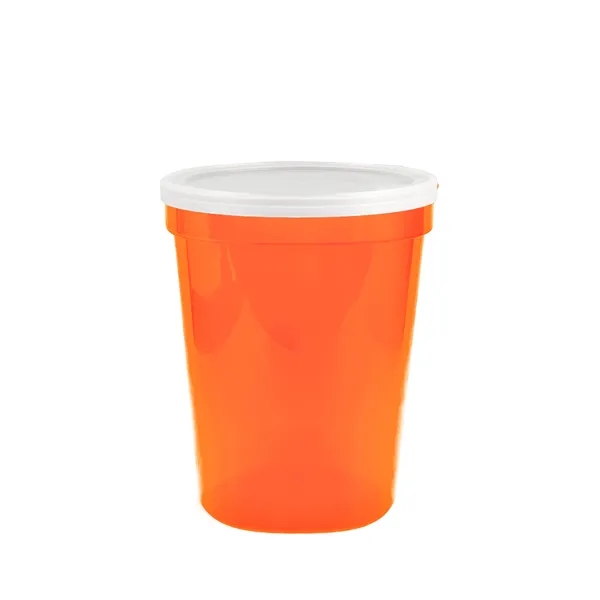16 oz. translucent smooth-sided stadium cup.... from ASI 40480 Koozie Group