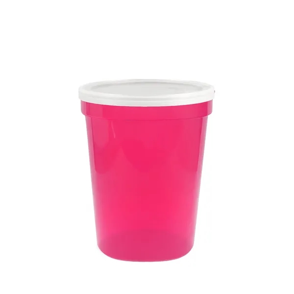16 oz. translucent smooth-sided stadium cup.... from ASI 40480 Koozie Group