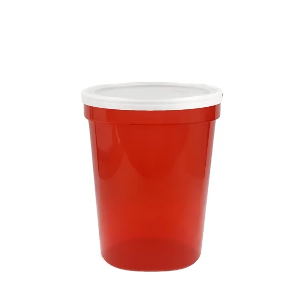 16 oz. translucent smooth-sided stadium cup.... from ASI 40480 Koozie Group