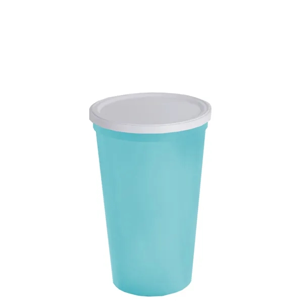 Reusable and recyclable polypropylene 20 oz. stadium cup.... from ASI 40480 Koozie Group