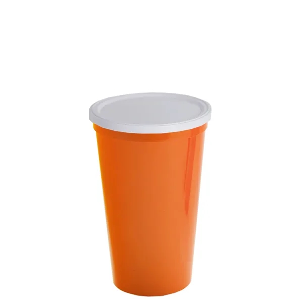 Reusable and recyclable polypropylene 20 oz. stadium cup.... from ASI 40480 Koozie Group