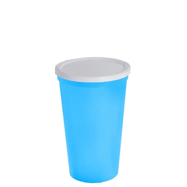 Reusable and recyclable polypropylene 20 oz. stadium cup.... from ASI 40480 Koozie Group