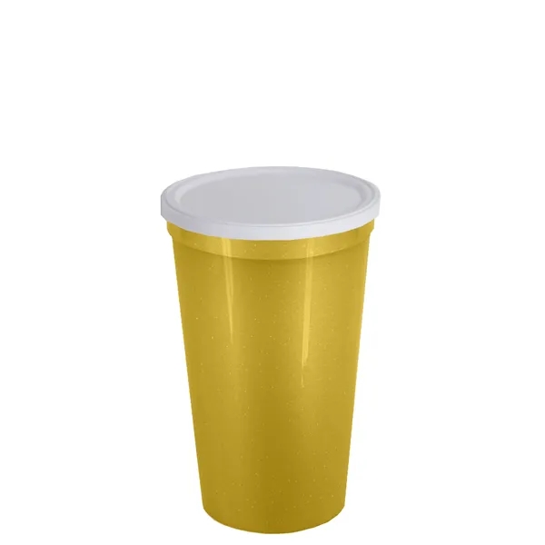 Reusable and recyclable polypropylene 20 oz. stadium cup.... from ASI 40480 Koozie Group