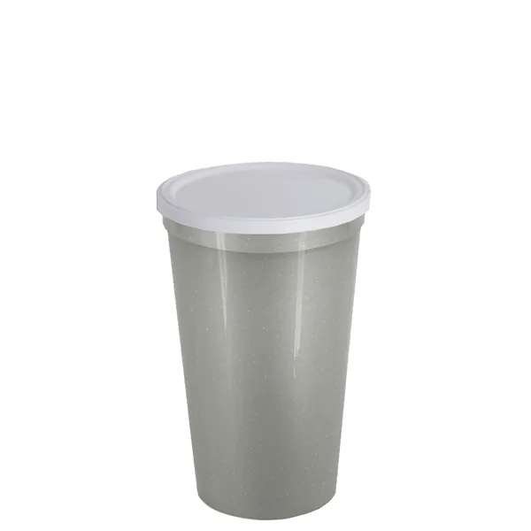Reusable and recyclable polypropylene 20 oz. stadium cup.... from ASI 40480 Koozie Group