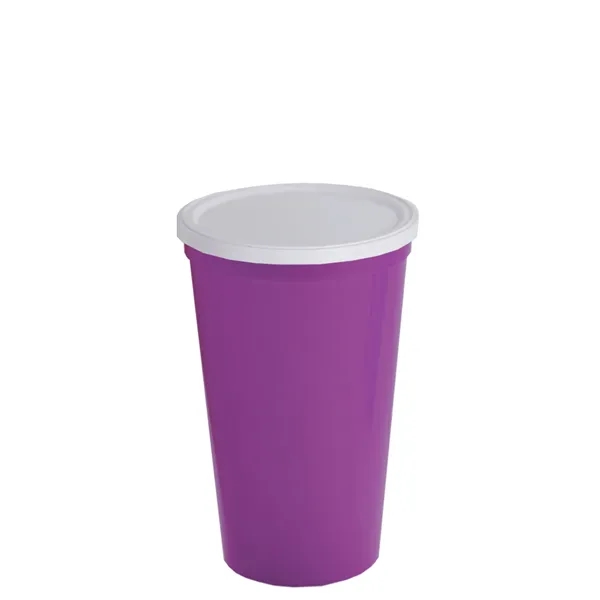 Reusable and recyclable polypropylene 20 oz. stadium cup.... from ASI 40480 Koozie Group