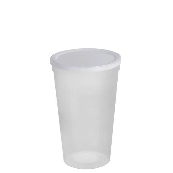 20 oz. transluscent smooth-sided stadium cup.... from ASI 40480 Koozie Group