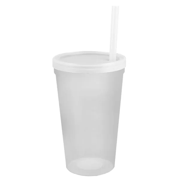 20 oz. transluscent smooth-sided stadium cup.... from ASI 40480 Koozie Group