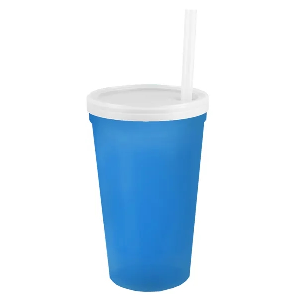 20 oz. transluscent smooth-sided stadium cup.... from ASI 40480 Koozie Group