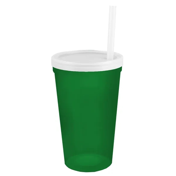 20 oz. transluscent smooth-sided stadium cup.... from ASI 40480 Koozie Group